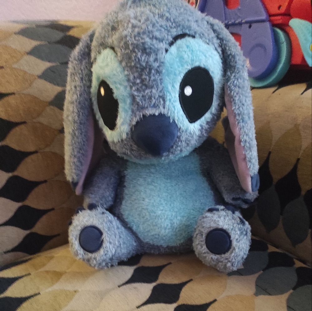 Stitch weighted plush